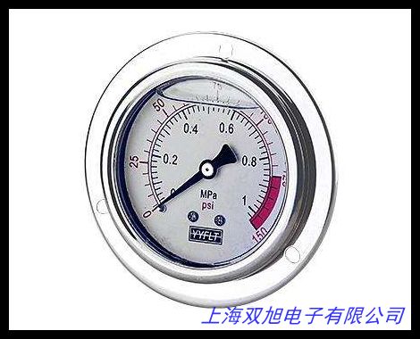 臺(tái)灣雙葉 FTB 耐震壓力表 充油式壓力計(jì) 油壓表塑機(jī)觸點(diǎn)壓力表