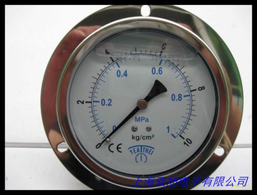 儀表電機廠 壓力表 耐震防腐蝕不銹鋼壓力表 空盒氣壓表