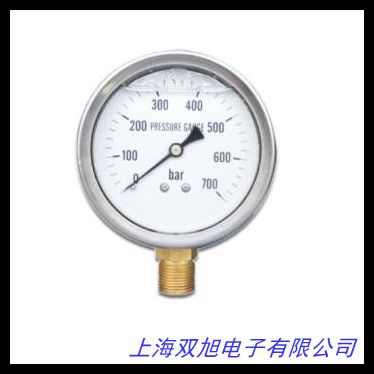 防震耐震油表 Y-40氣壓表1.0MPa軸向PT1/8 壓力表 不銹鋼外殼
