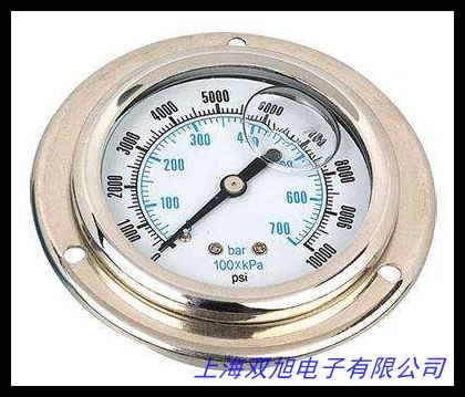 臺(tái)灣雙葉 FTB 耐震壓力表 充油式壓力計(jì) 油壓表塑機(jī)觸點(diǎn)壓力表